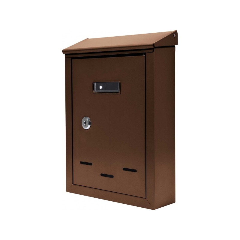 Postkast 285x200x60mm pruun 16-78542