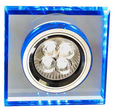 Valgusti süvistatav kandiline LED kroom 2,1W, IP20 05026S