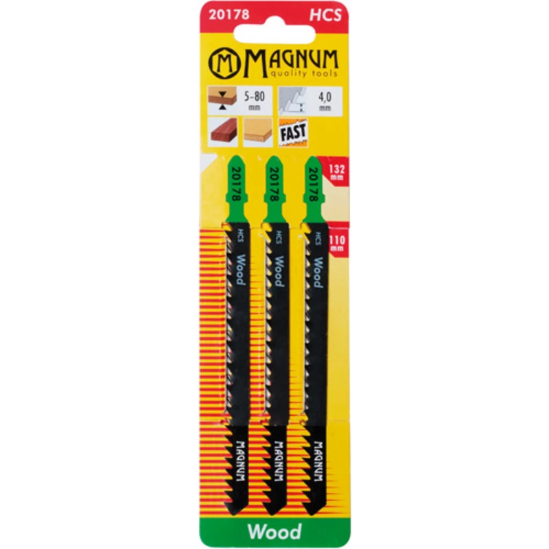 Tikksaeterad Magnum 20178 3tk HCS 4,0/132mm