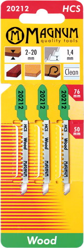 Tikksaeterad Magnum 20212 3tk HCS 1,4/76mm
