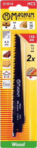 Tiigersaetera Magnum 21014 2tk HCS 4,3/150mm