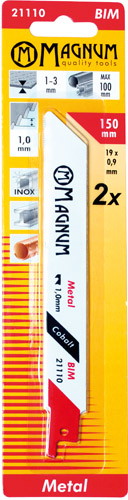 Tiigersaetera Magnum 21110 2tk BIM 1,0/150mm