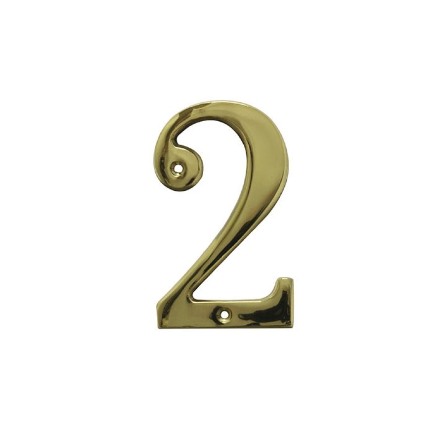 Number 2 plastik ME 50mm NUM 2 Pl/ME