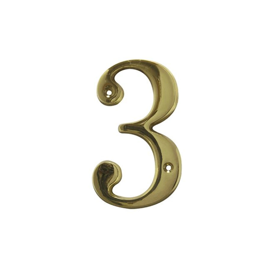 Number 3 plastik ME 50mm NUM 3 Pl/ME