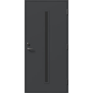 Välisuks Modern 9x21 tumehall, kirgas, parem 9988976