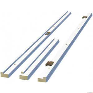Ukseleng 93mm M7X21 valge 007111
