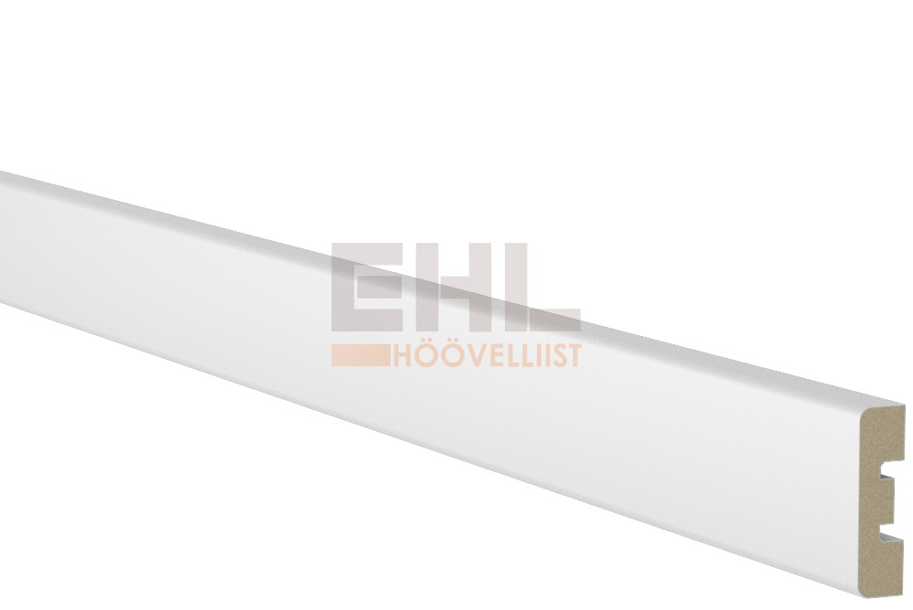 Uksep.liist 12x42 MDF valge 2,2m (10)