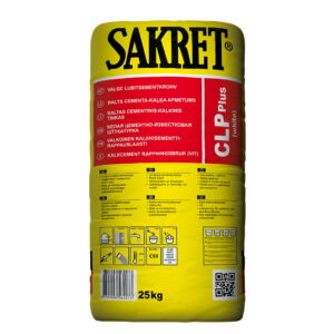 Lubitsementkrohv Sakret CLP 25kg hall