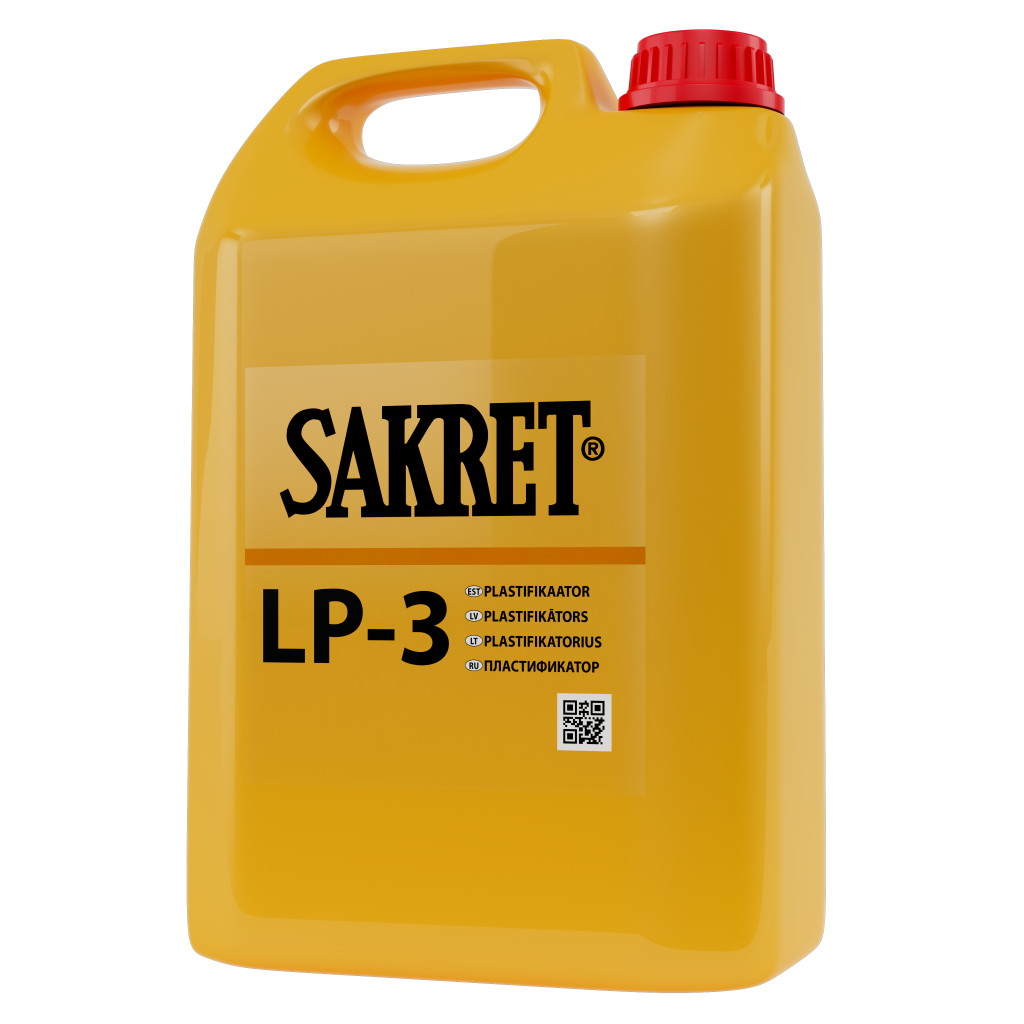 Plastifikaator Sakret LP3 5l