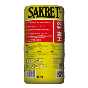 Restaureerimiskrohv Sakret HM-12 25 kg
