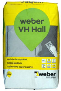 Niiskuskindel pahtel Weber VH hall 20kg 1015048