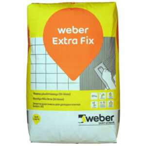 Plaatimissegu Weber Extra Fix 20kg 1027785