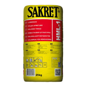 Lubikrohv Sakret HML1 25kg kiuta