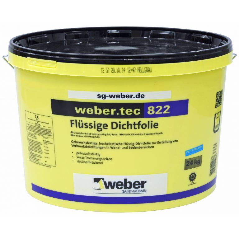 Veetõkkemastiks Weber tec 822 hall 24kg 1000692 (24)
