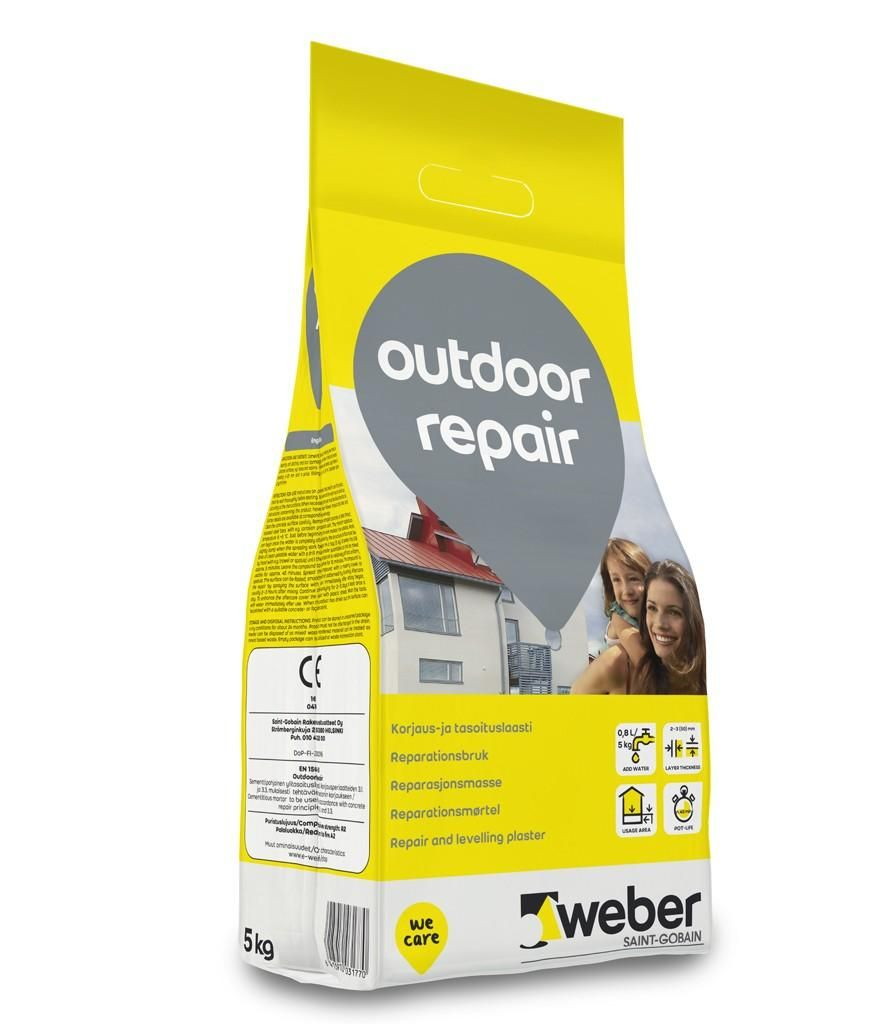 Remontbetoon Weber 5kg 1013725
