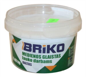 Puidupahtel BRIKO valge 480g 501733725