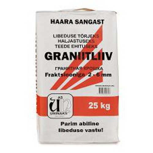 Graniitliiv 2-5mm 25kg