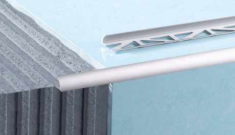 Plaadiliist 10mmx2,5m alumiinium, kumer, valge 404565