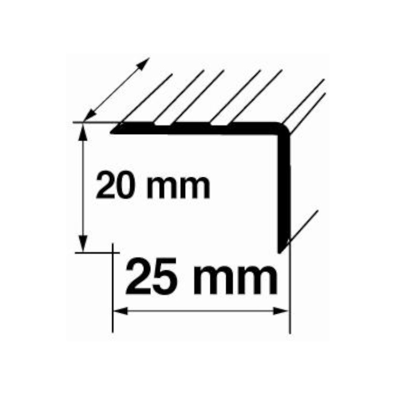 Liist A15-2-18 20x25 kuld