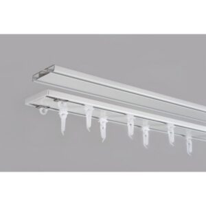 Alumiiniumsiini komplekt Flat 2, 240cm, valge SI1.FLAT2_240