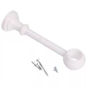 Kardinapuu kinnitus 18cm, 28mm valge