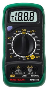 Multimeeter MAS830BH 600V 10A TN_8640