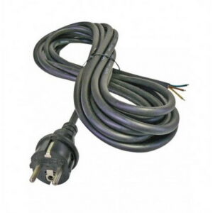 Pistikuga juhe must kumm, 2,5m, 3G, 1mm2, 16A 1101