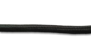 Tekstiilkaabel ümar must 3x0,75mm 3m 5144P