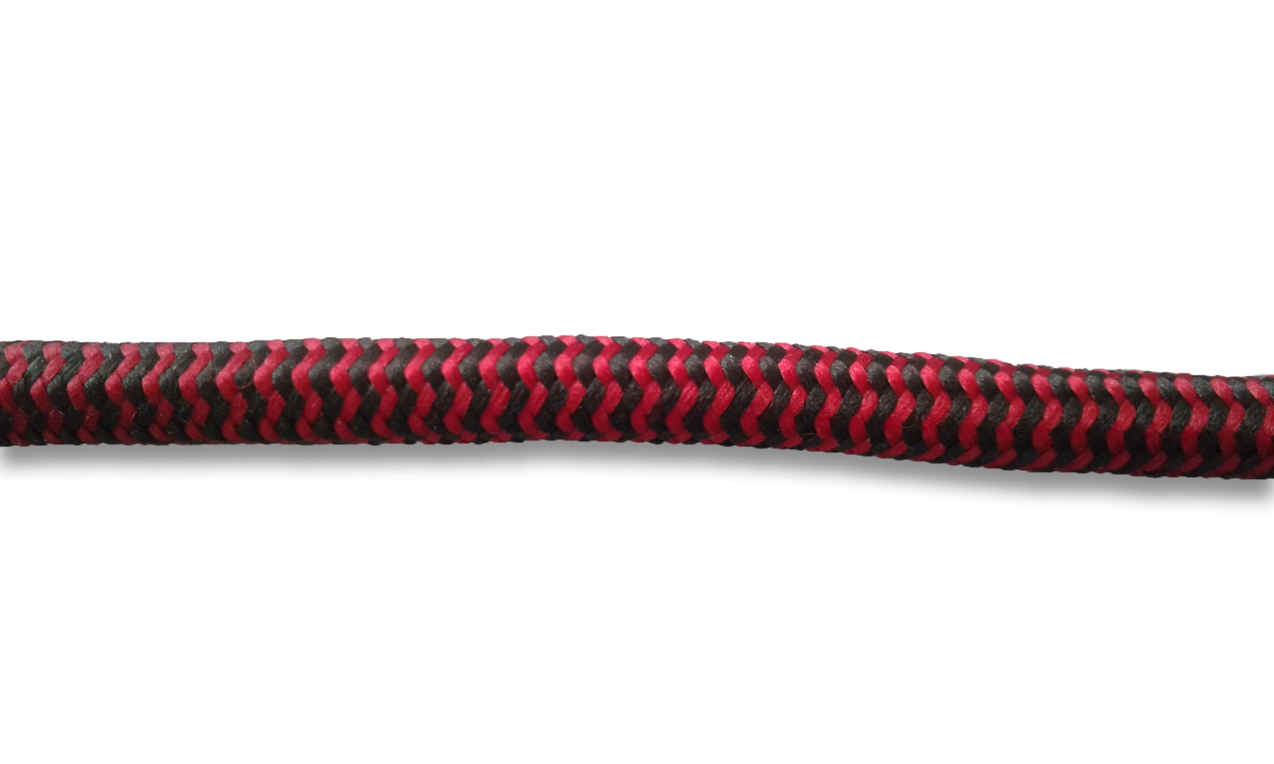 Tekstiilkaabel ümar must-punane 3x0,75mm 3m 5145P