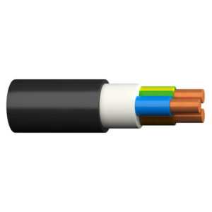 Elektrikaabel 3x2,5mm must CYKY NKT (100m) 5085
