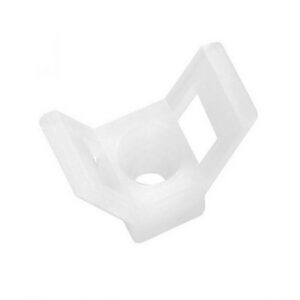 Kaablisideme alus 15x30x9 valge 100tk