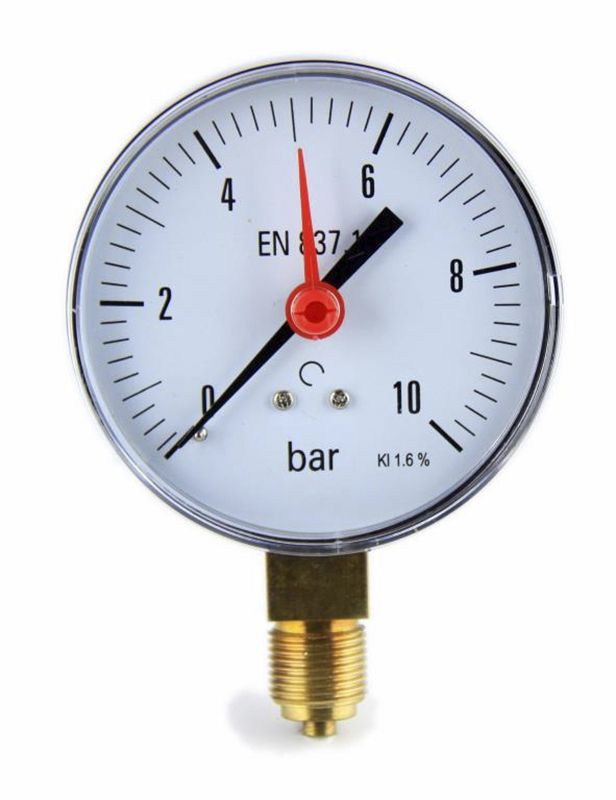 Manomeeter D100, 6bar, 1/2"alt 91413312 26034