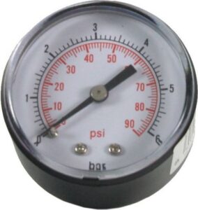 Manomeeter 6bar, 63mm, 1/4 3829003