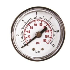 Manomeeter 0-12bar, 63mm, 1/4vk tagantühendus 991008
