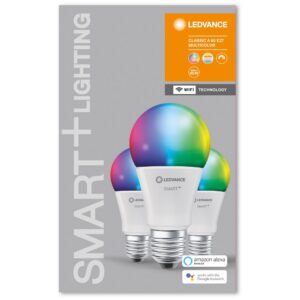PIRN LED SMART 9W E27 LED WI-FI CLA60 RGBW 3tk/pk OS485754
