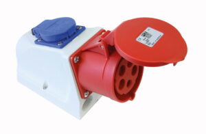 Seinapesa Combo 16A 5P 400V+Schuko IP44, P9215-6