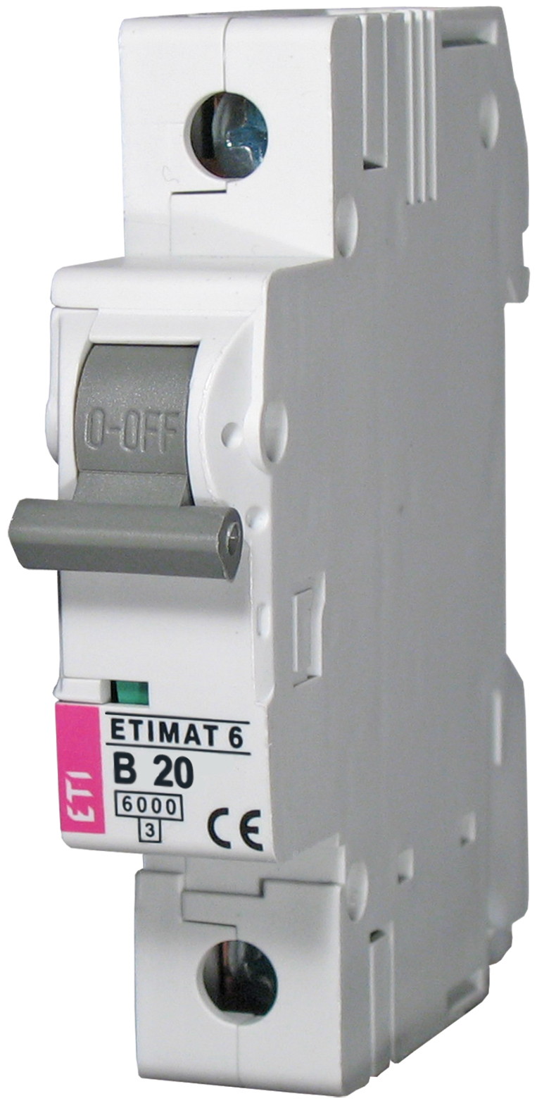Kaitselüliti ABB B 20A 1F 1M 6kA 2CDS211001R0205