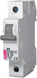 Kaitselüliti ABB B 25A 1F 1M 6kA 2CDS211001R0255