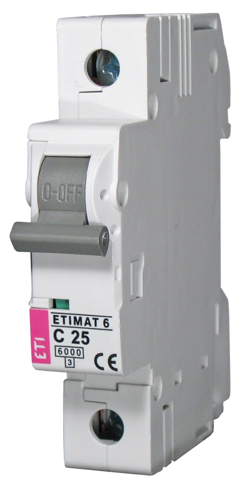 Kaitselüliti ABB C 25A 1F 1M 6kA 2CDS211001R0254