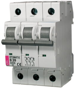 Kaitselüliti ABB B 20A 3F 3M 6kA 2CDS213001R0205
