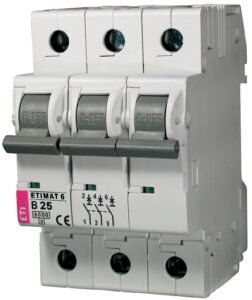 Kaitselüliti ABB B 25A 3F 3M 6kA 2CDS213001R025