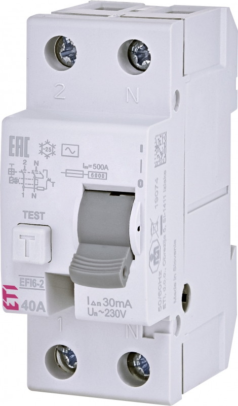 Rikkevool ABB 40A 1F 2M 30mA 2CSF202004R1400