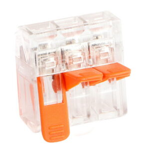 Kiirklemm MINI avatav 3le juhtmele 0,2-4,0mm² 5tk 6737-5P