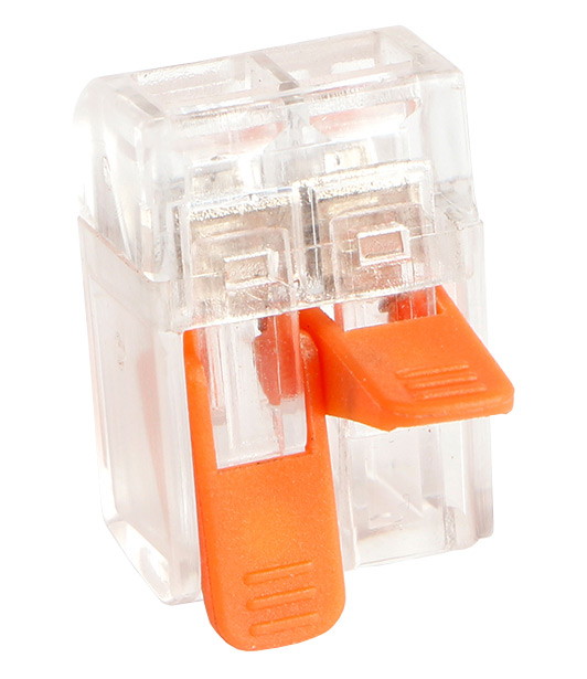 Kiirklemm MINI avatav 2le juhtmele 0,2-4,0mm² 5tk 6736-5P