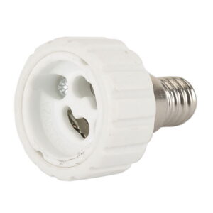 Pirnipesa adapter E14-GU10 8586P
