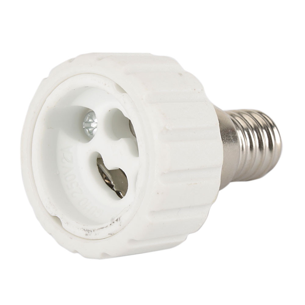 Pirnipesa adapter E14-GU10 8586P