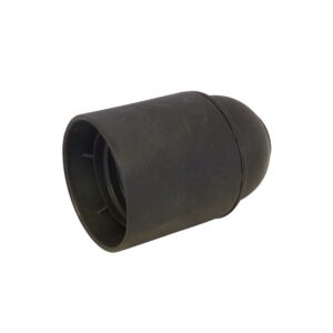 Pirnipesa plastik E27 must 8690P