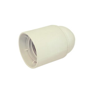 Pirnipesa plastik E27 valge 8692P