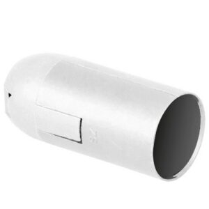 Pirnipesa plastik E14 valge pakendis 8696P