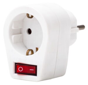 Adapter pistikupessa lülitiga ma-ga 8758